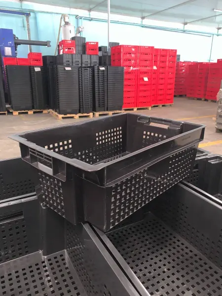GPLAST Ящик Пластиковый 600х400х200мм 2шт перфорированный