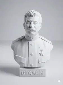 Сувенирная Белый, высота 12 см, длина 5 см