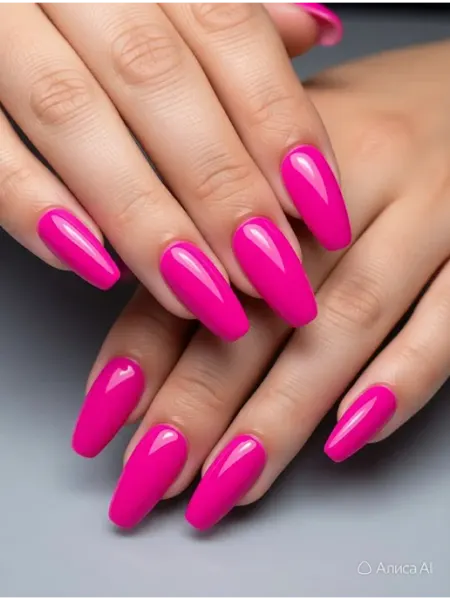 CRISTINANAILS Гель лак для ногтей розовая фуксия цвет