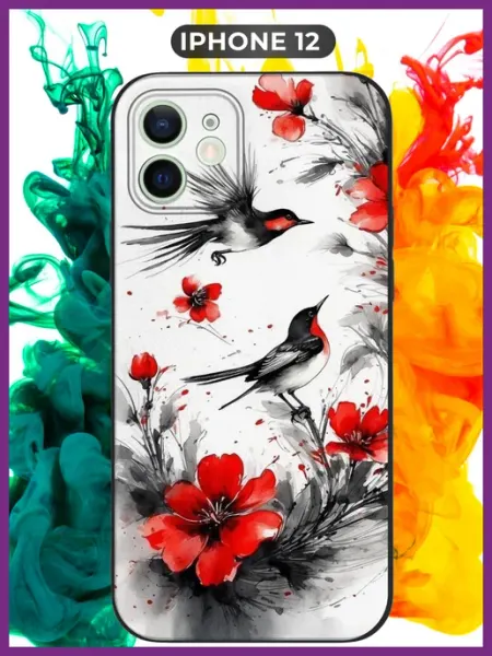 WoodyShop Чехол на Apple iPhone 12 с принтом