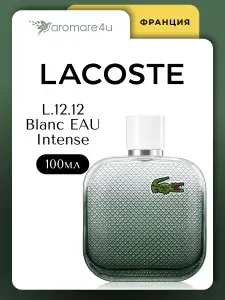 Lacoste Туалетная вода L.12.12 Blanc Eau Intense 100 мл
