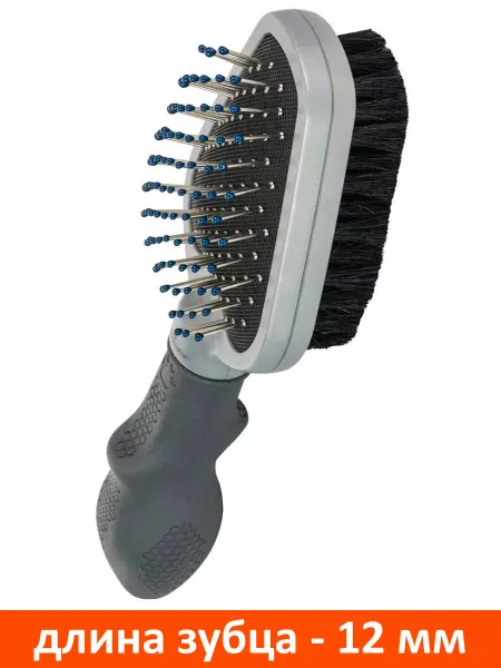 Furminator Щетка двусторонняя Dual Brush для собак и кошек зубцы 12 мм