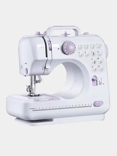 Портативная швейная машина Mini Sewing Machine SM202, FHSM-505, 12 стежков