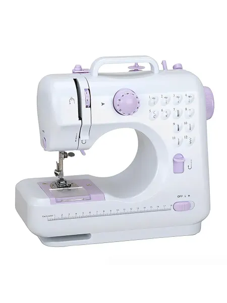 12 Stitches мини швейная машинка с LED, для новичков