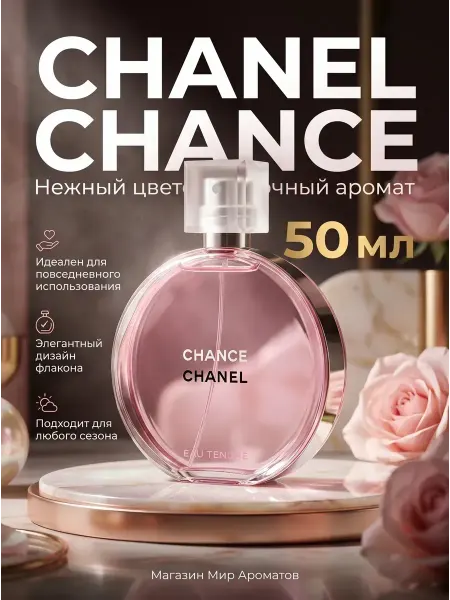 ПРОБНИКИ духи женские CHANEL CHANCE 50 ml