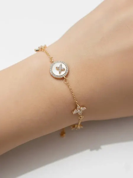 ELT Accessories Браслет цепочка тонкий бижутерный
