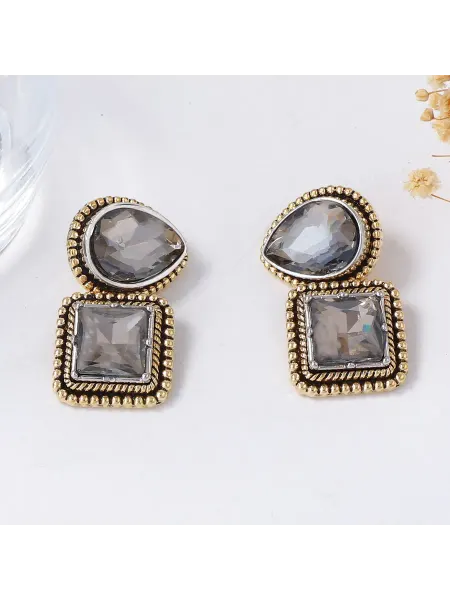 Amado Jewelry Серьги бижутерия под золото