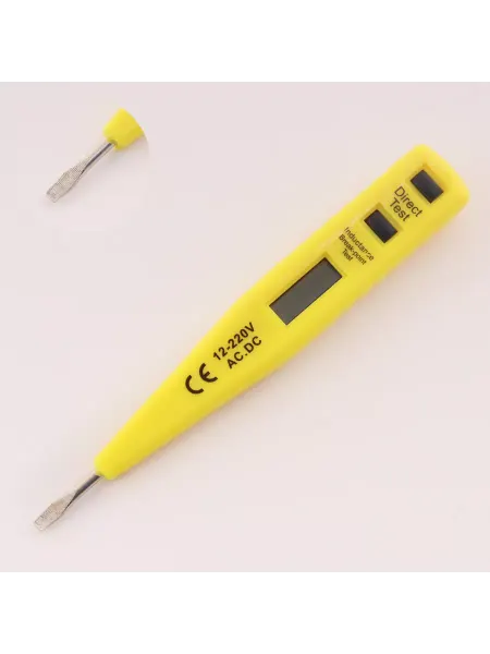 Мото-сити Отвертка индикатор-тестер многофункциональная (12-220 V)