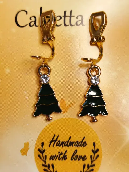 Calzetta Клипсы детские Новый Год елочка