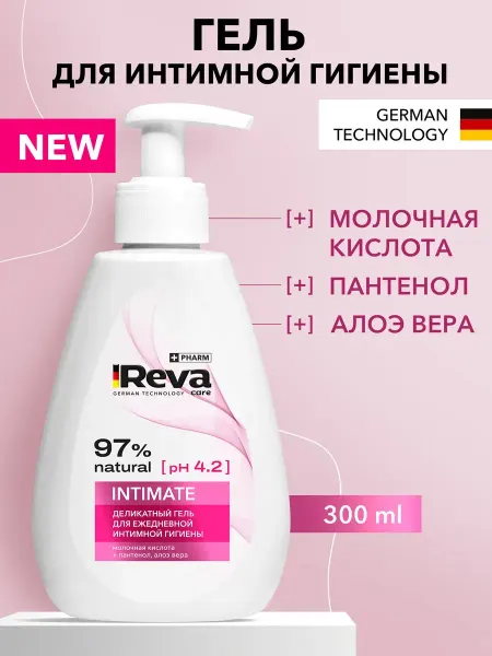 Reva Care Гель для интимной гигиены 300 мл