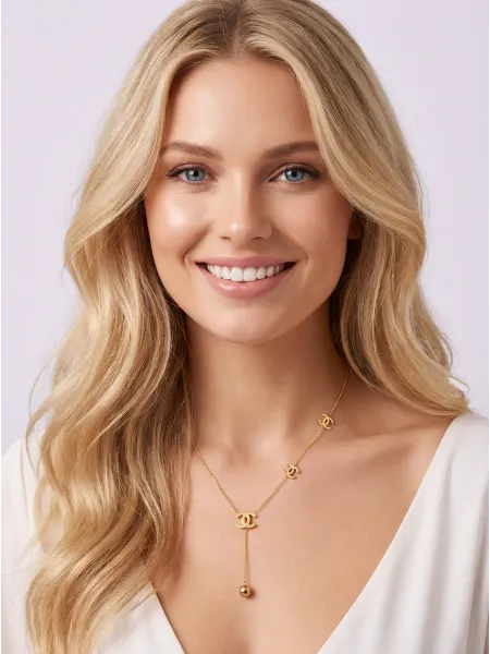 Jasmine jewelry Колье цепочка на шею Chanel