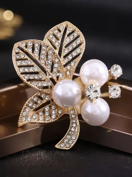 Fashion Jewelry Брошь с жемчугом бижутерия