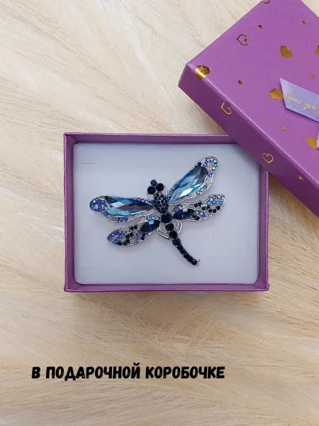 Fashion Jewelry Брошь стрекоза