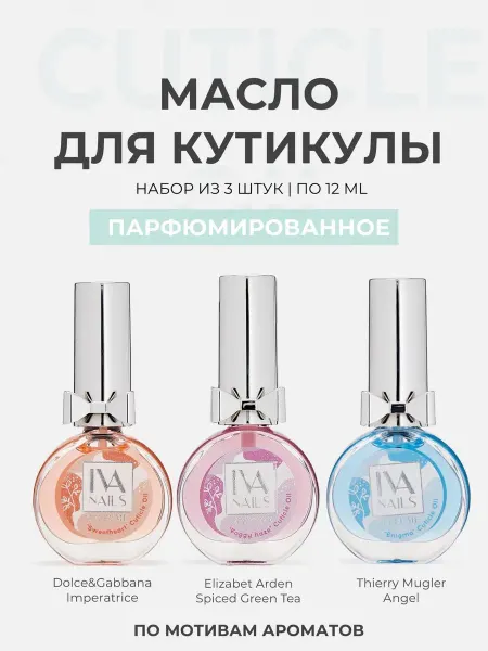 IVA nails Подарочный набор масел для кутикулы