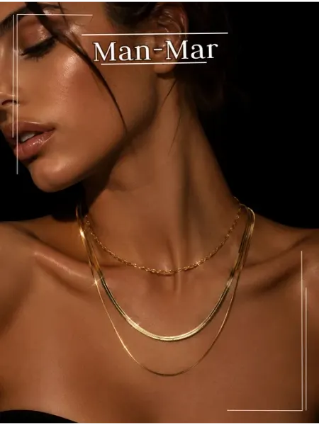 Man-Mar Колье на шею бижутерия