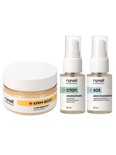 RUNAIL Сыворотки уход за ногтями кутикулой Крем-воск с мочевиной