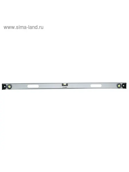 Алюминиевый уровень с тремя глазками 1200 мм