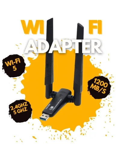 Ультра быстрый Wi-Fi адаптер Pix-Link, 1200 Мбит/с два диапазона на 2,4 ГГц на Wi-Fi 5 ГГц