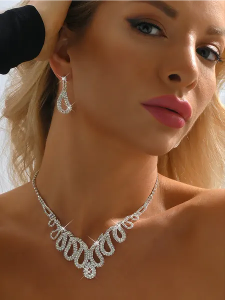 Ellari колье и серьги бижутерия