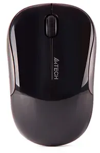 Мышь компьютерная A4Tech G3-300N черный оптическая (1200dpi) беспроводная USB для ноутбука (3but)