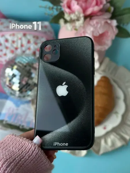 Стеклянный Чехол Чехол на iPhone 11 стеклянный с принтом