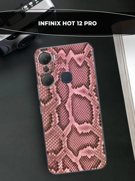 Infinix Чехол на Hot 12 Pro змея