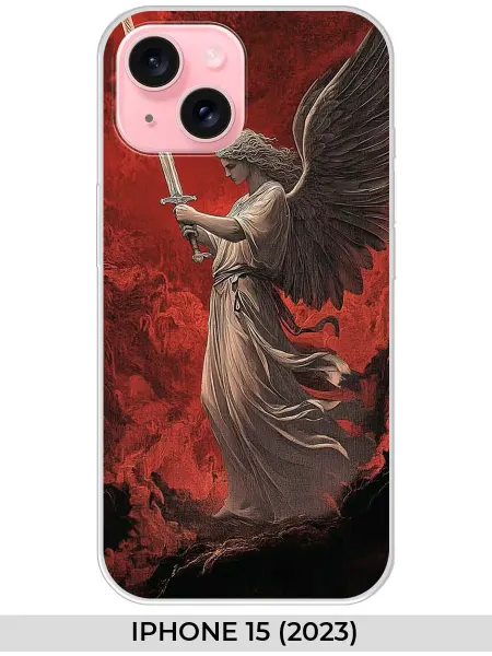 NOOTO Чехол на iPhone 15 (2023) ангелом