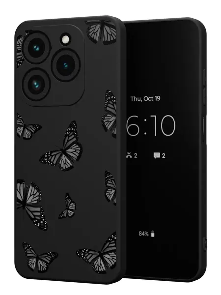 FACTORIA Чехол на Tecno Spark 20 Pro с принтом Бабочки