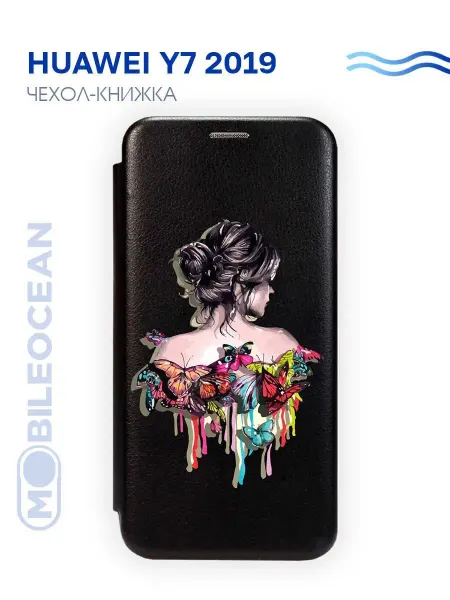 Mobileocean Чехол на Huawei Y7 2019, Хуавей У7 2019 книжка
