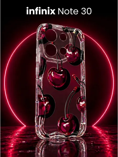 URBAZZA Рельефный чехол на Infinix Note 30
