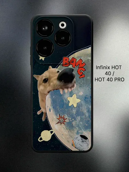 ANP Case Чехол на Infinix HOT 40 мем