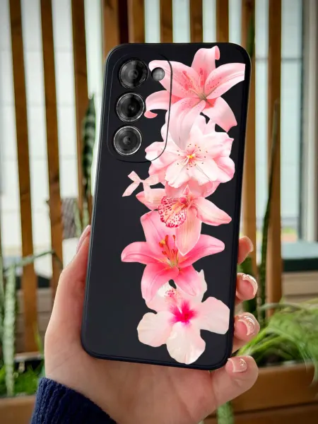 PBl store Чехол на Tecno Spark 40 Pro+ с принтом Лилии