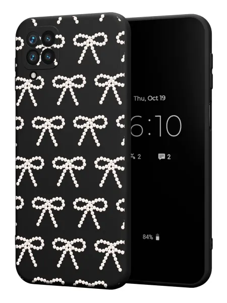 FACTORIA Чехол на Samsung A22 4G с принтом Бантики
