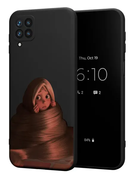 FACTORIA Чехол на Samsung A22 4G с принтом Рапунцель