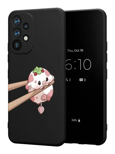 FACTORIA Чехол на Samsung A52 4G с принтом Коровка