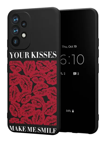 FACTORIA Чехол на Samsung A52 4G с принтом Поцелуи