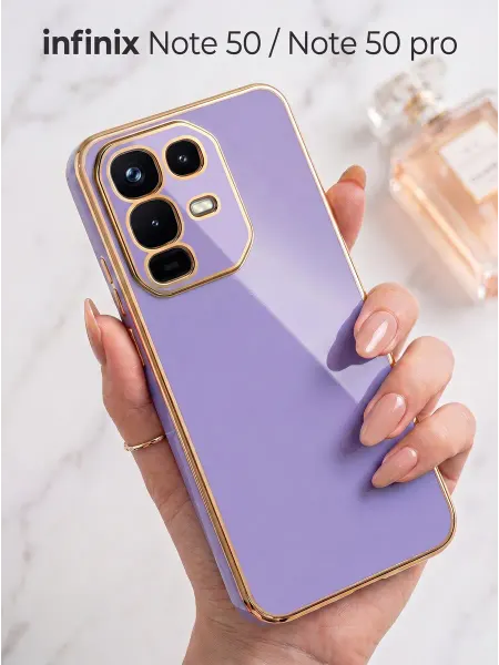 URBAZZA Глянцевый чехол на Infinix Note 50, Infinix Note 50 Pro