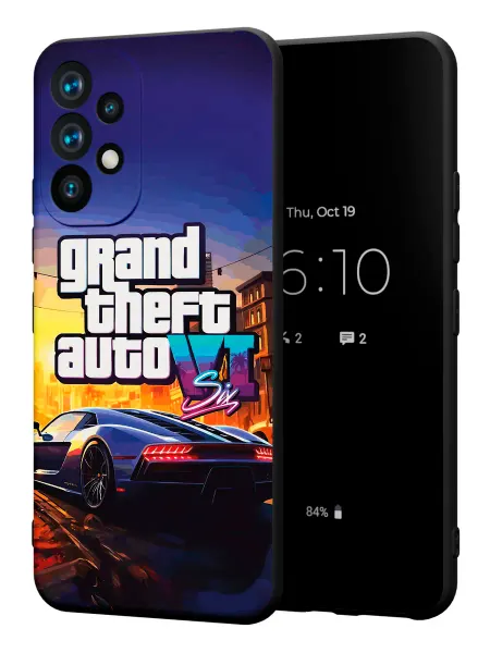 PBl store Чехол на Samsung A53 5G с принтом GTA 6