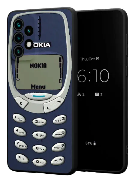 PBl store Чехол на Samsung A73 5G с принтом Nokia