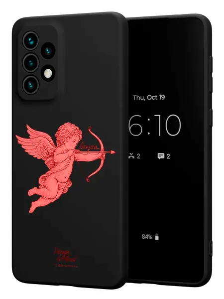PBl store Чехол на Samsung A73 5G с принтом Купидон