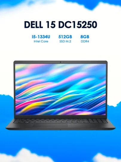 Ноутбук Dell 15 DC15250 i5-1334U Black 15.6" 120Hz