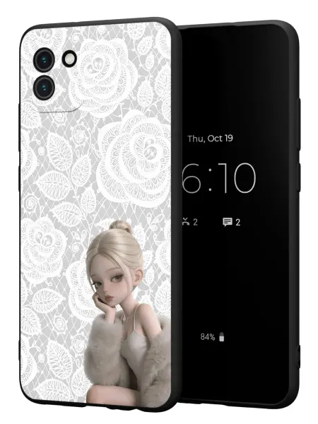 FACTORIA Чехол на Samsung A03 с принтом Барби