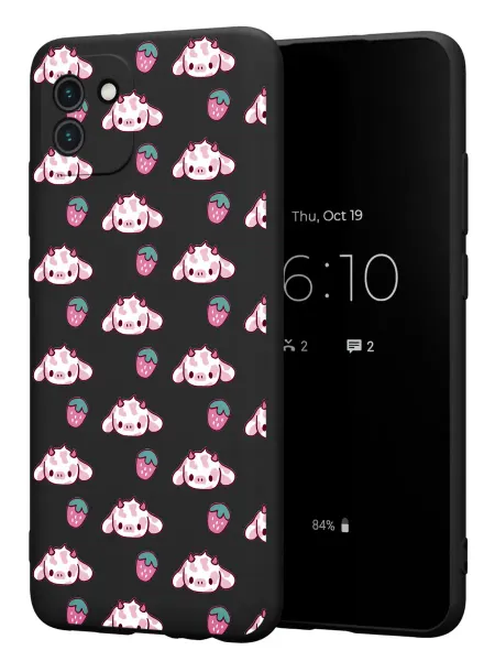 FACTORIA Чехол на Samsung A03 с принтом Коровки