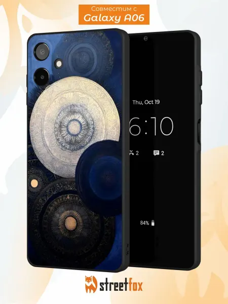 Street Fox Чехол на Samsung A06 с принтом узор