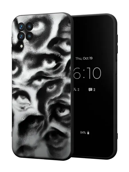 FACTORIA Чехол на Samsung A12 с принтом Глаза