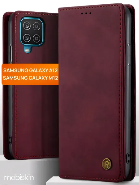 Mobiskin Чехол-книжка на Samsung Galaxy A12, M12
