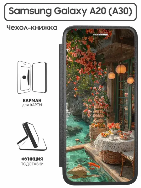 SuperPrint Чехол книжка для Samsung Galaxy A20