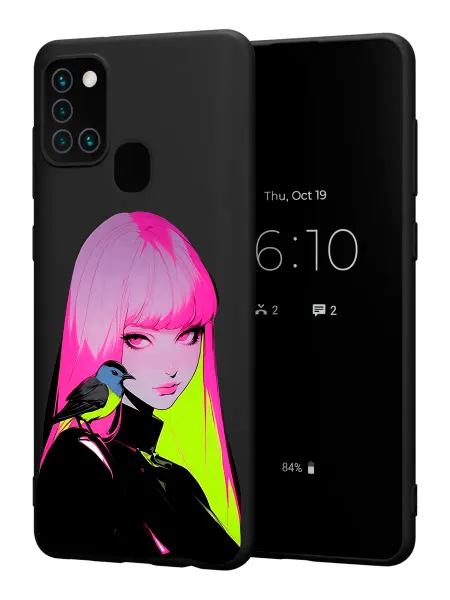 FACTORIA Чехол на Samsung A21S с принтом Девушка Аниме