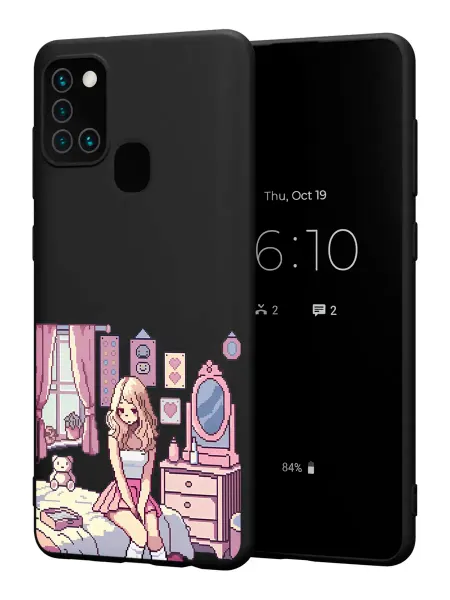 FACTORIA Чехол на Samsung A21S с принтом Барби