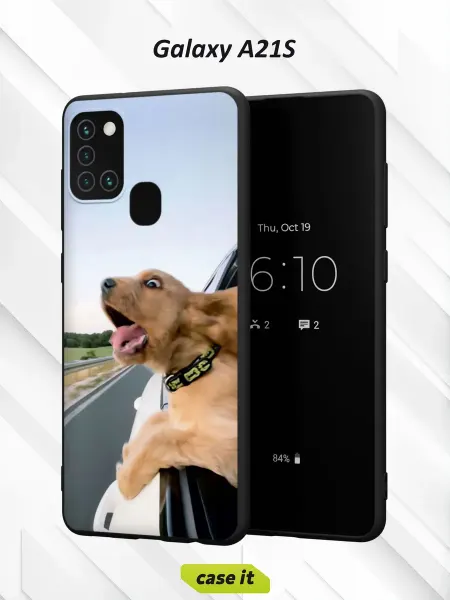 Case it Чехол на Samsung A21Sс принтом Собачка